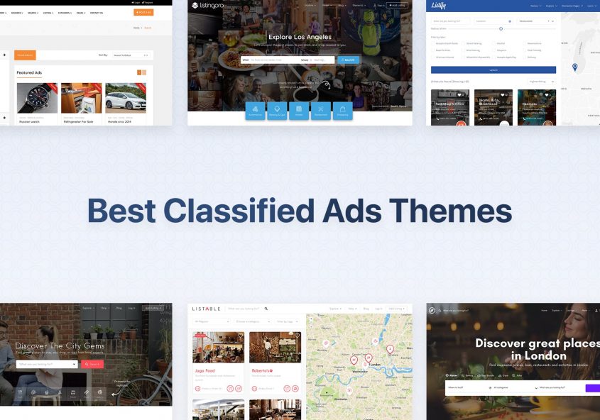 Best Classified Ads WordPress Themes