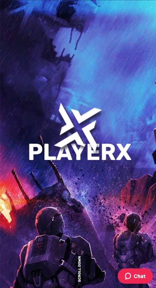 gaming playerx theme mobile