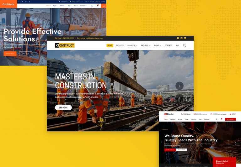 Best Construction WordPress Themes