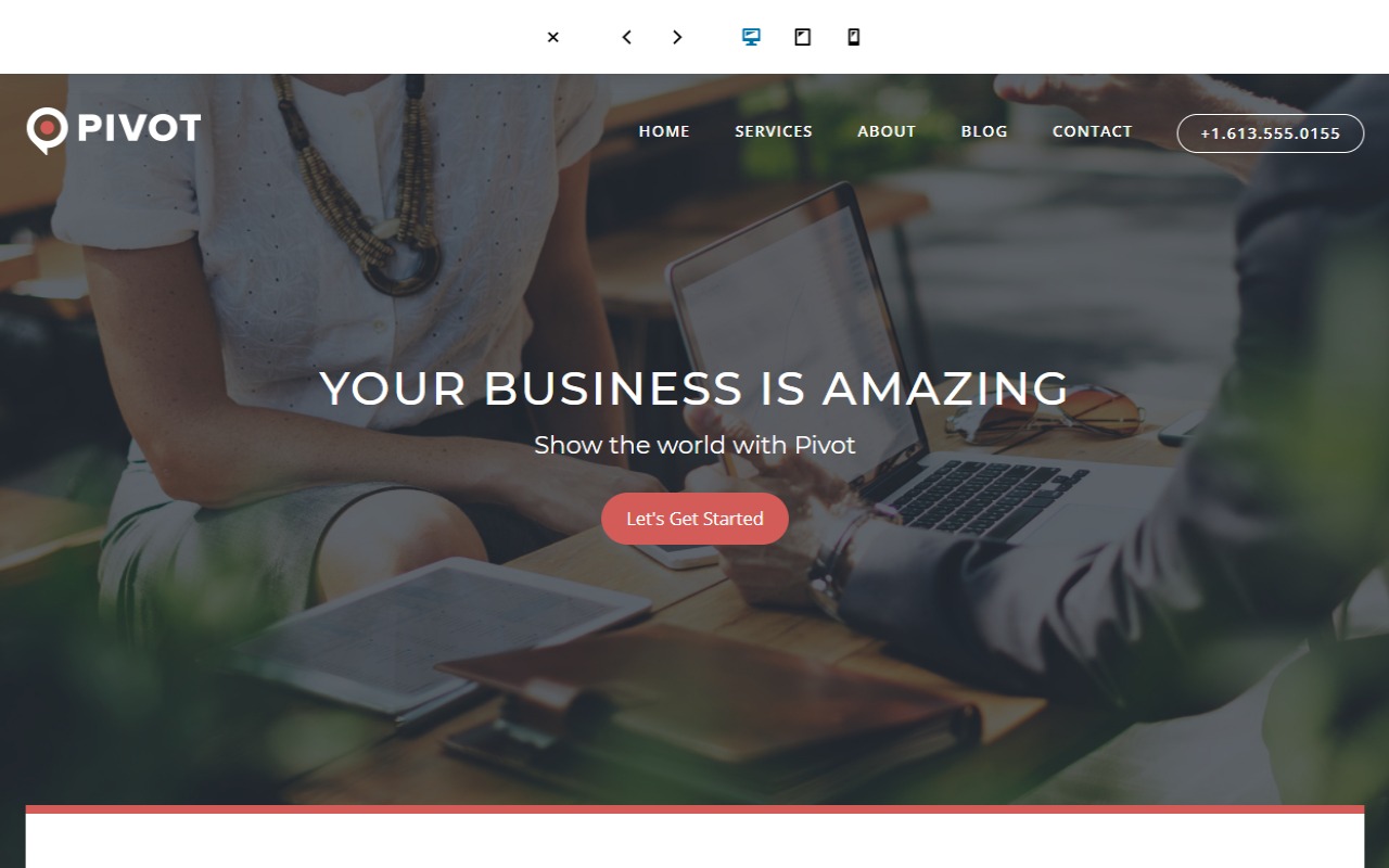 business generatepress theme