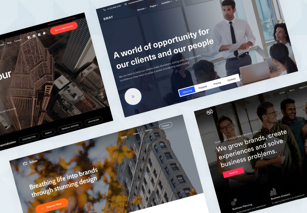 Best Professional Corporate WordPress Themes