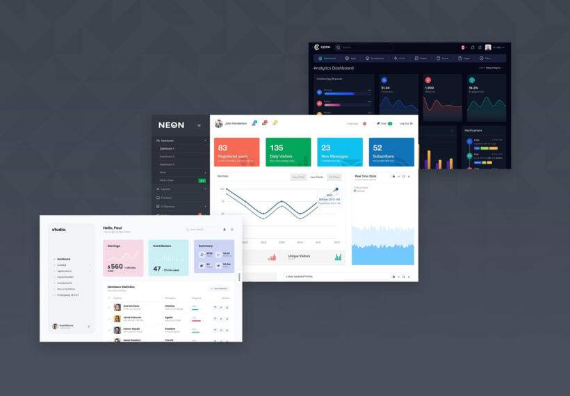 12 Best Bootstrap Admin Templates (2024) – Laborator