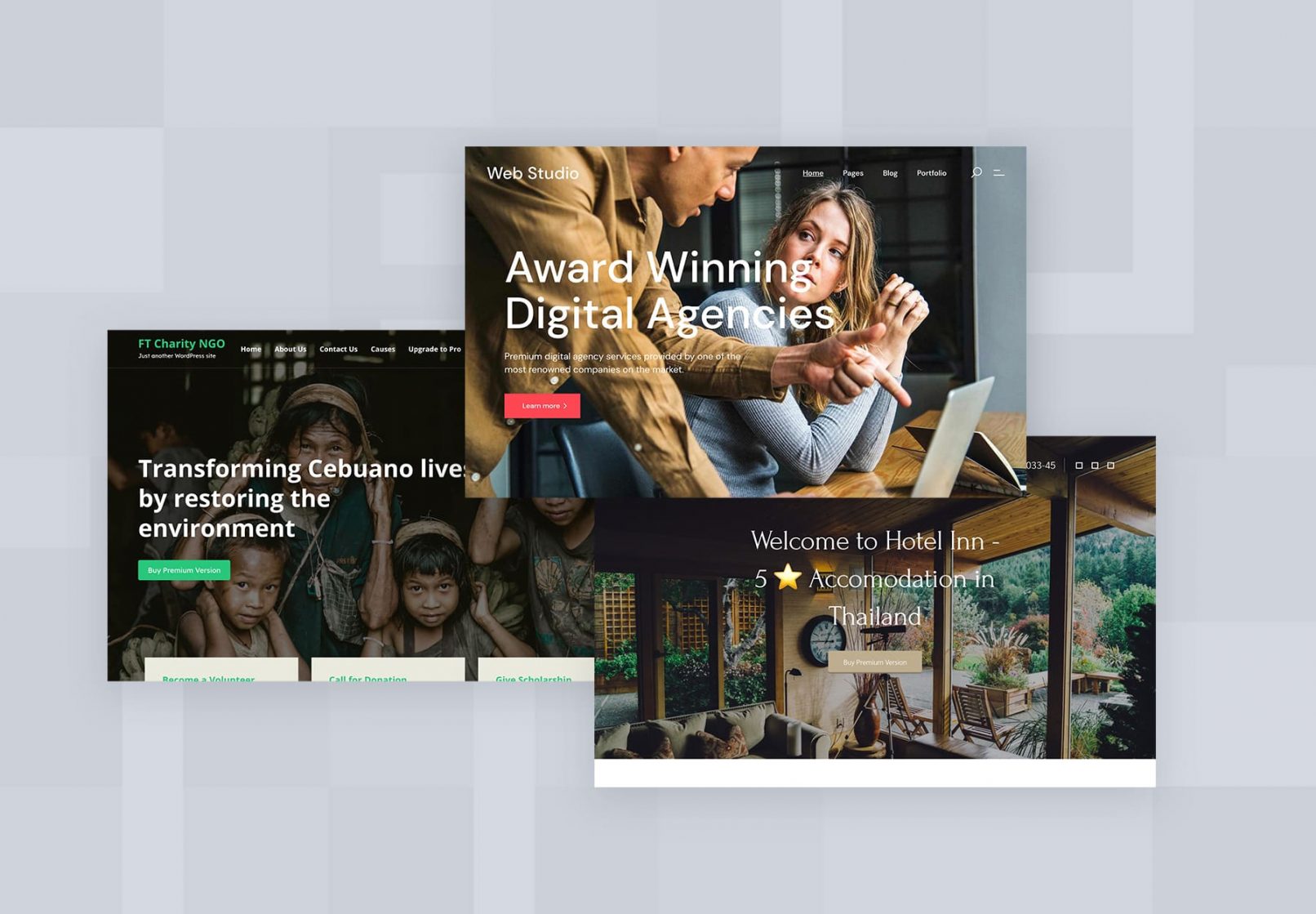 11 Free Parallax WordPress Themes for 2024 – Laborator