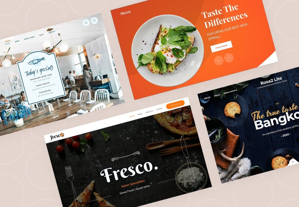 Best Free Restaurant WordPress Themes