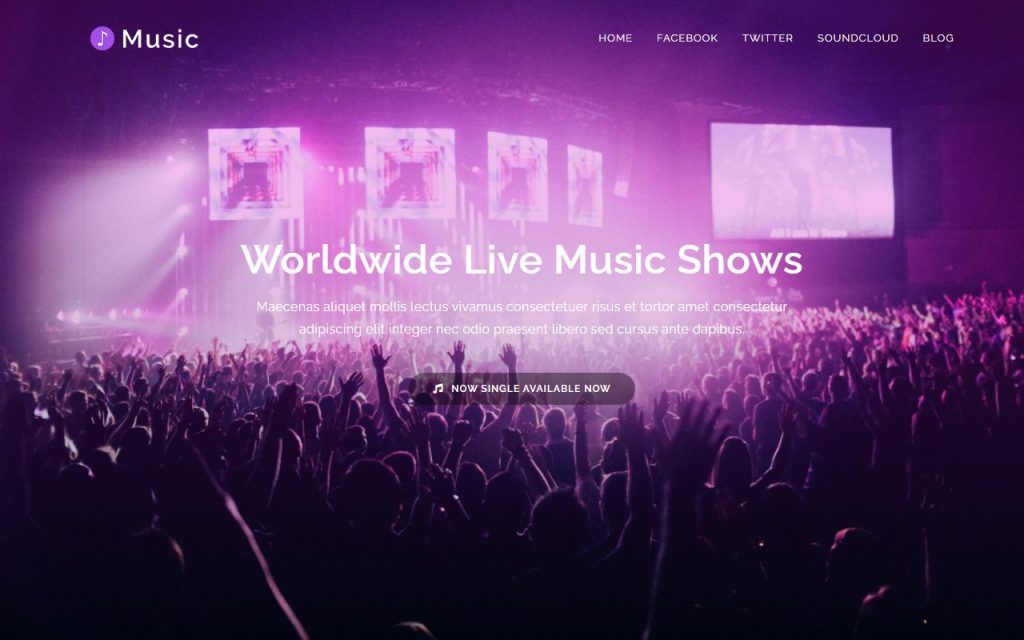 Top Free WordPress Music Themes Laborator