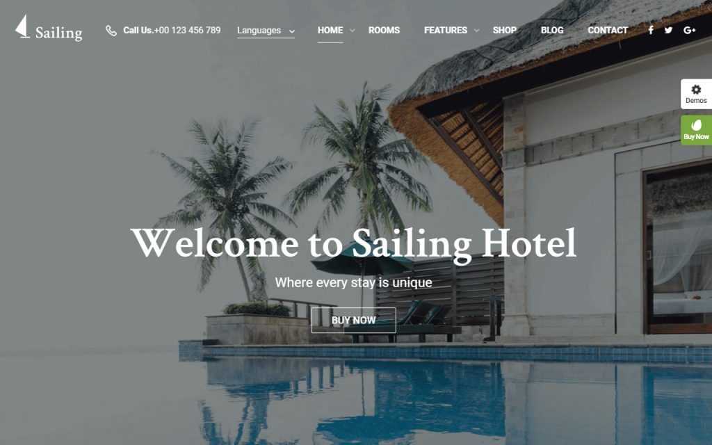 10+ Best Hotel WordPress Themes for (2024) – Laborator