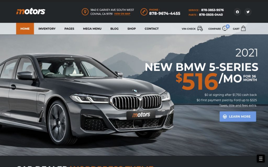 Best Automotive & Car WordPress Themes (2024) – Laborator