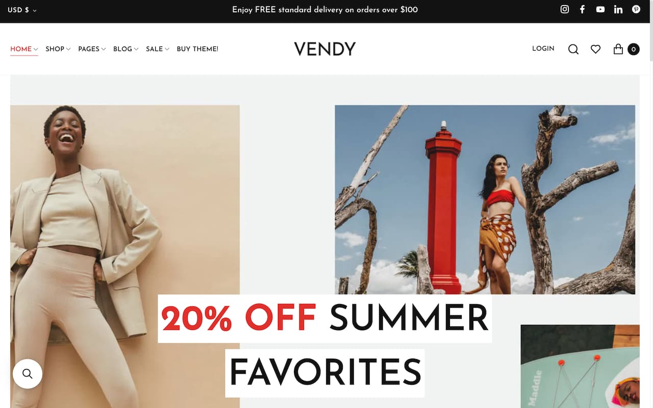 fashionshopify vendy theme