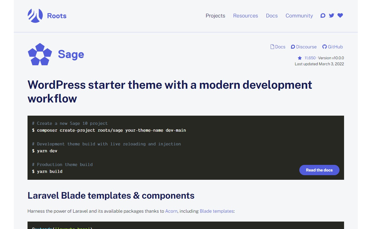 developerthemes sage theme