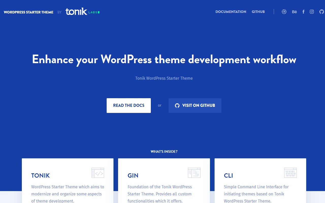 developerthemes tonik theme