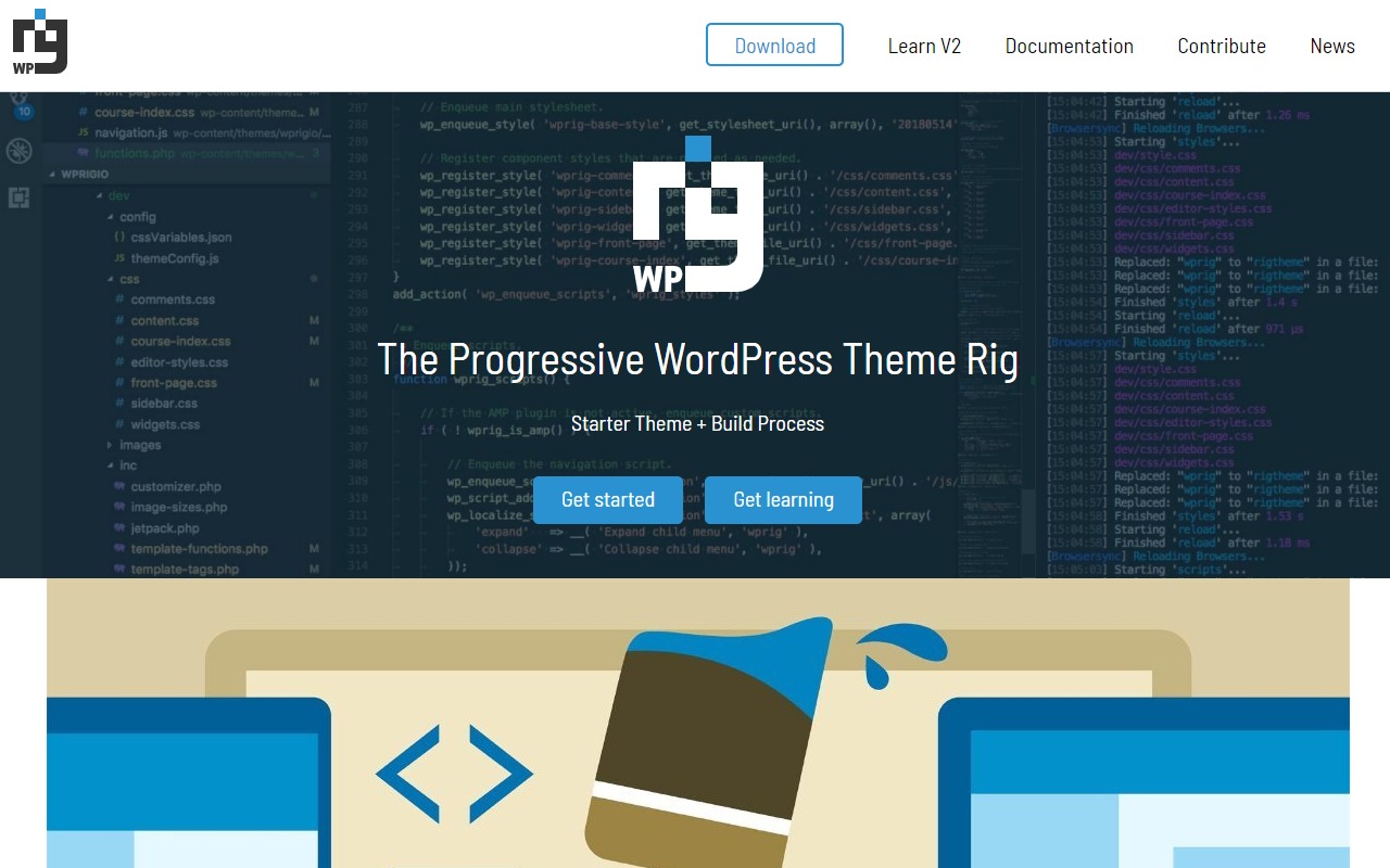 developerthemes wprig theme