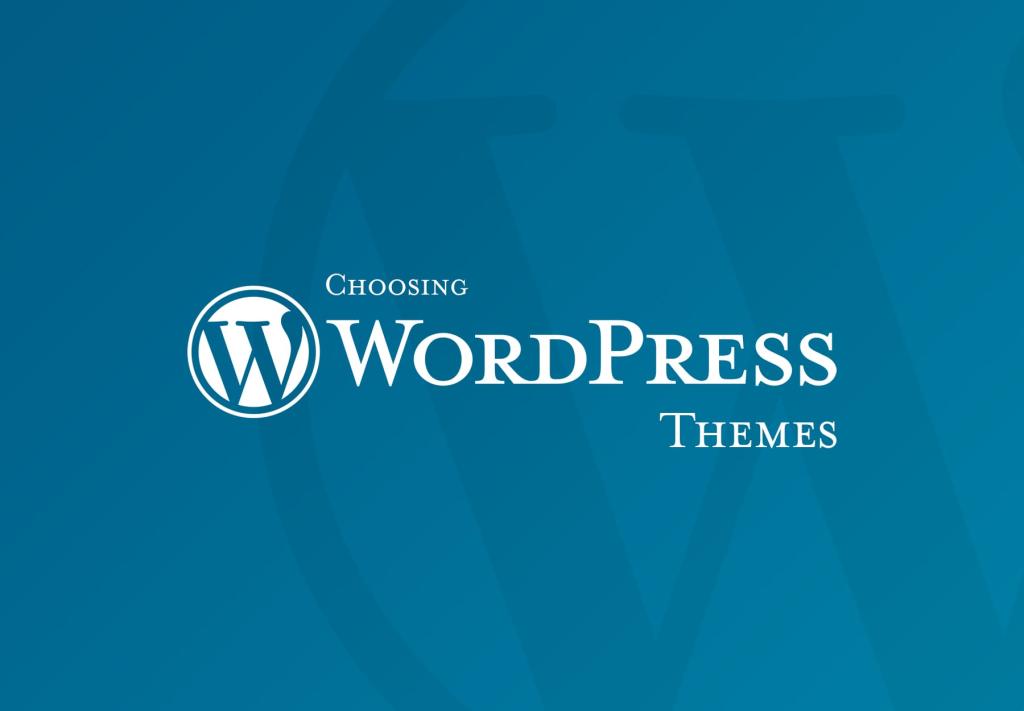 how to choose the right wordpress theme