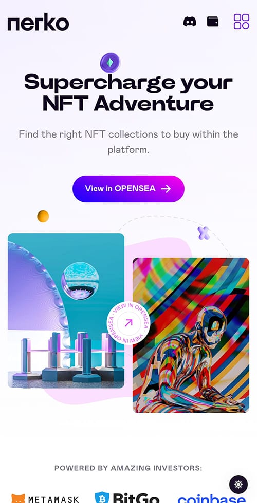 nerko 5 best nft marketplace templates for wordpress mobile