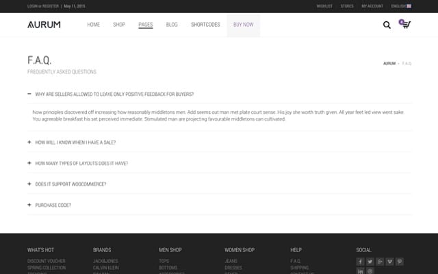 pages faq 2